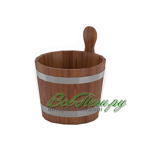 Ушат 7л лиственница мореная