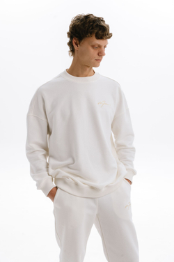 Толстовка Mazzika Unisex удлиненная, цвет молоко