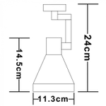 Трековый светильник Arte Lamp NIDO A5108PL-1BK