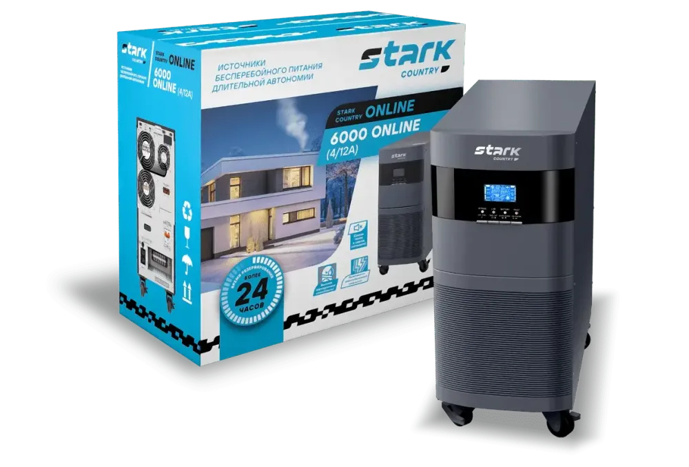 ИБП Stark Country 6000 online, 12А
