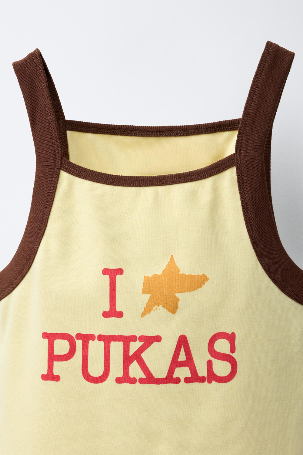 ZARA X PUKAS ФУТБОЛКА PUKAS SURF, ЖЕЛТЫЙ