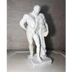 Статуэтка из гипса «Геракл» 47см белый