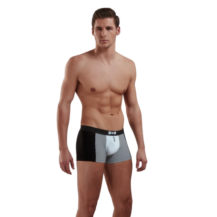 Мужские трусы боксеры черные  Doreanse 1855 smoking