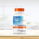 Doctor's Best, L-триптофан с TryptoPure, 500 мг, 90 растительных капсул