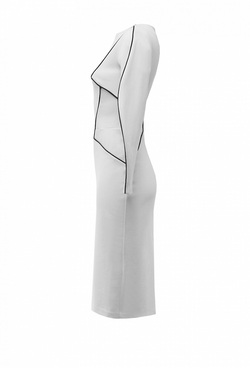 Платье футляр белое 01-02-20 FW