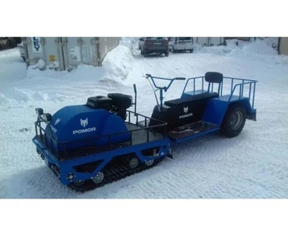 Мотобуксировщик POMOR M-650 K15