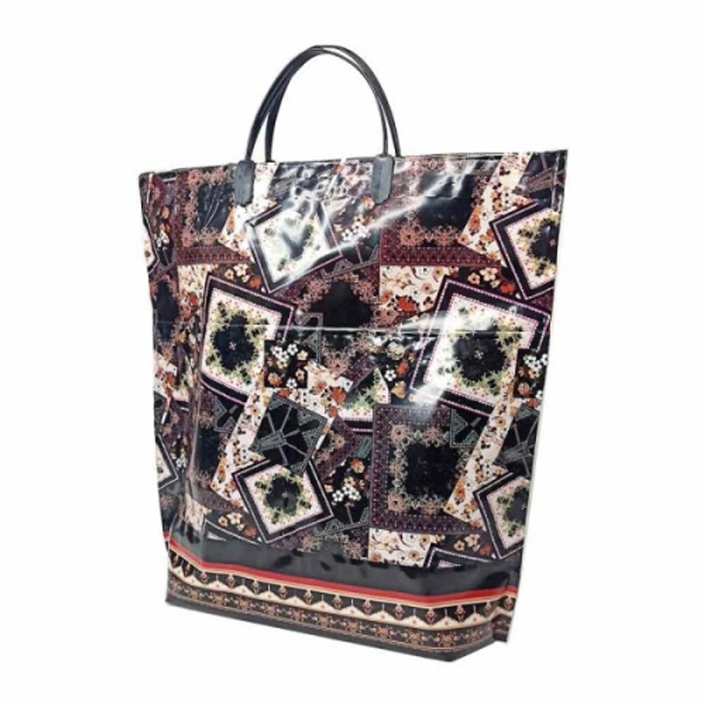 Сумка-пакет "Фантазия" 37+10х37+10см 160мкм с карманами (1/10шт)