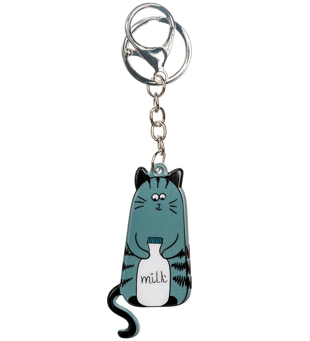 MR-127 Брелок «Котик с молоком» Mark Rita