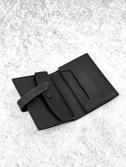 Картхолдер Hermes из кожи крокодила