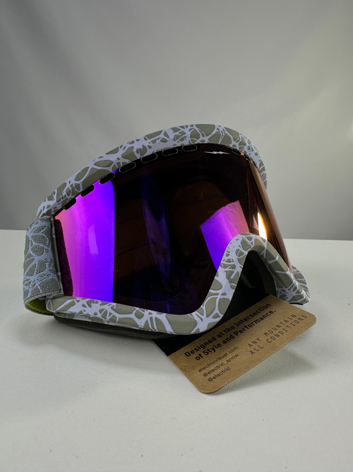 ELECTRIC маска EGV (FW24) (HYPER NURON/PURPLE CHROME, O/S)