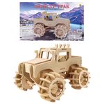 Сборная модель из дерева, АССОРТИ, 15 видов, РК