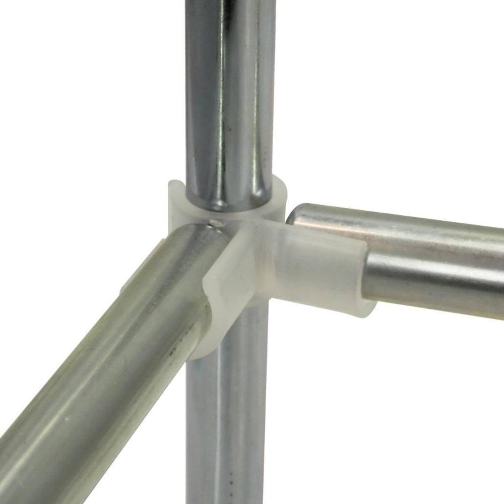 Комплект из 4-х дополнительных трубок и уголков для тента 120х120 см, d=19 мм