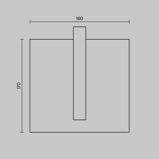 Уличный настенный светильник Outdoor O484WL-L6GF3K