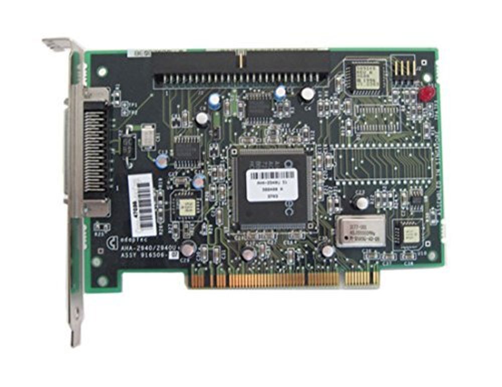 Контроллер Adaptec SCSI 2940 Ultra, 32-bit PCI, 1int 50-pin HD, 1 ext 50-pin Standard  AHA-2940U