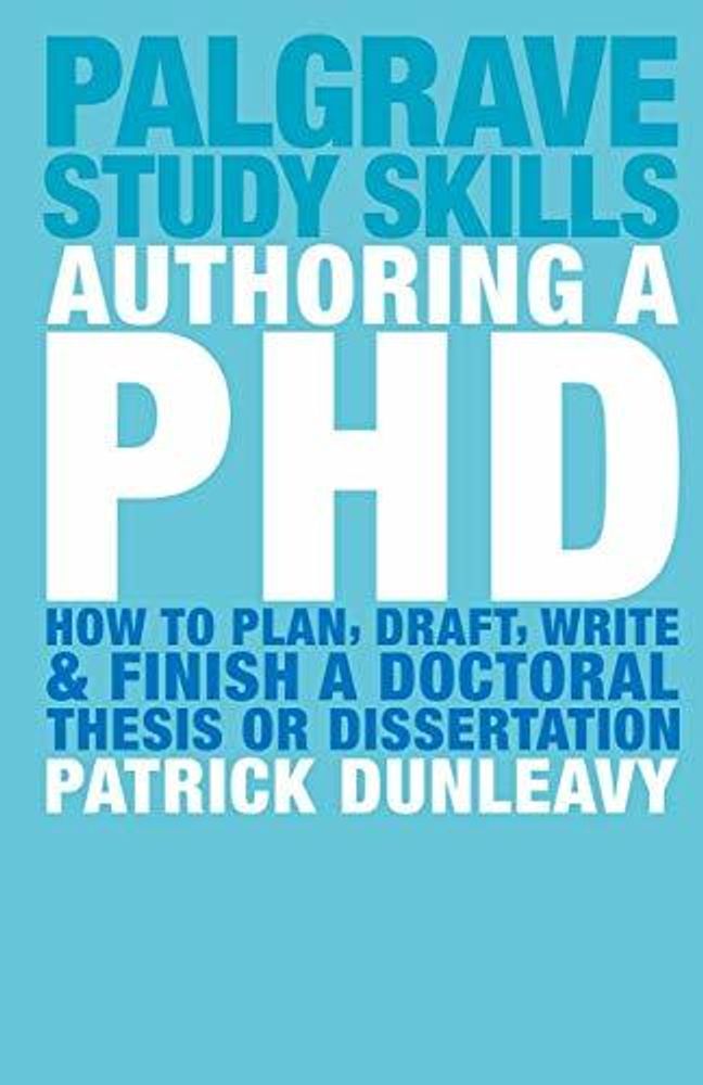 Authoring a PhD