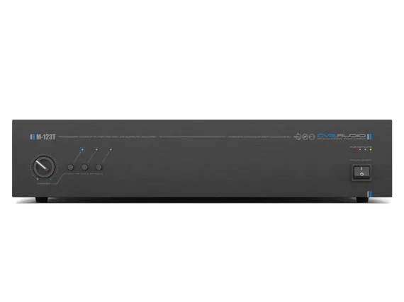 CVGAUDIO M-123T профессиональный микшер-усилитель, мощность 120W/100V