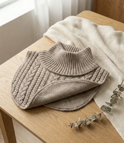 Манишка 3-8 лет (светло-коричневая)