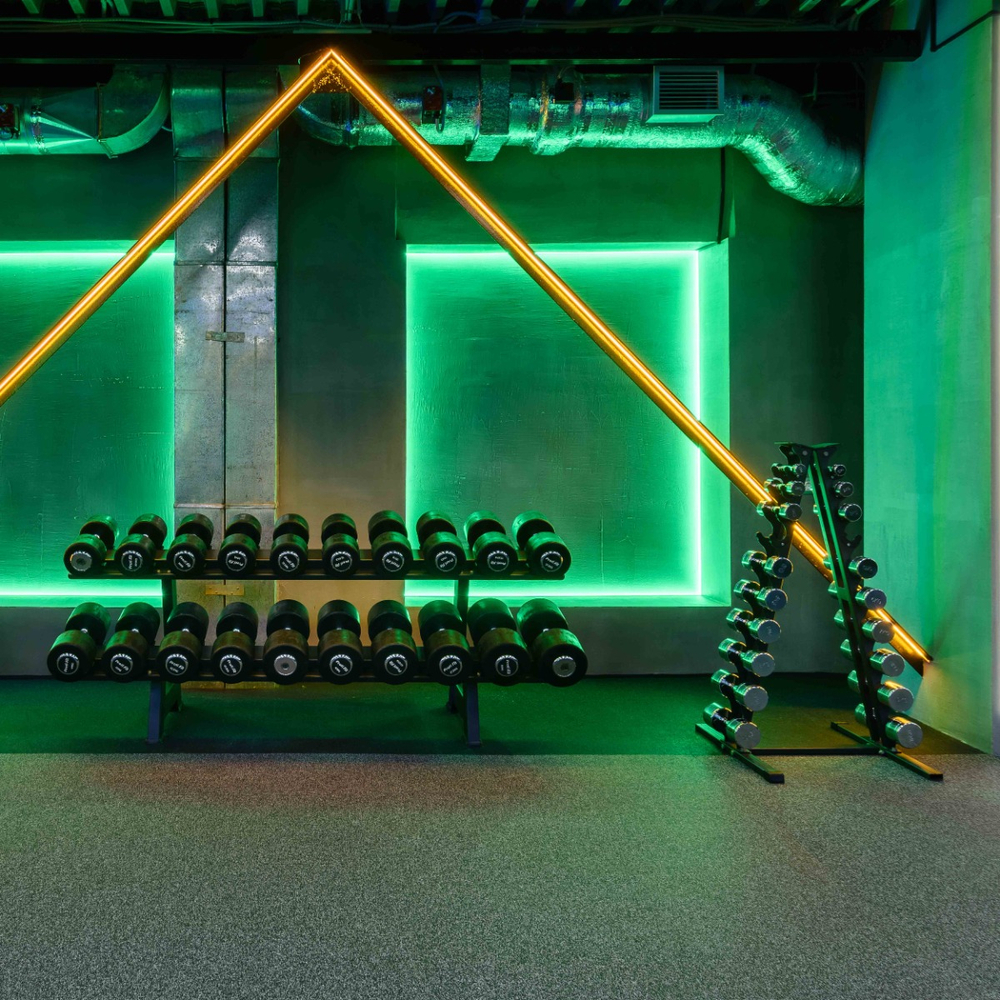 A3077 Стойка для гантелей