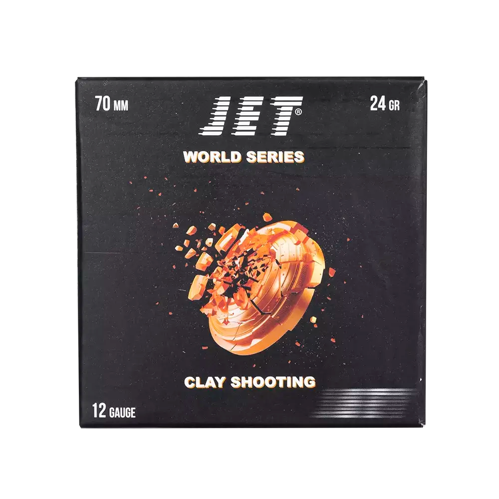 Патрон 12/70 JET №7,5 24гр Trap, коробка 25 шт.