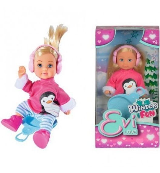 Kukla Еви 12 см в зимнем костюме