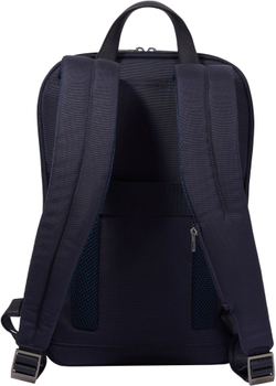 Рюкзак Piquadro Brief2 CA6383BR2/BLU темно-синий нейлон/натуральная кожа