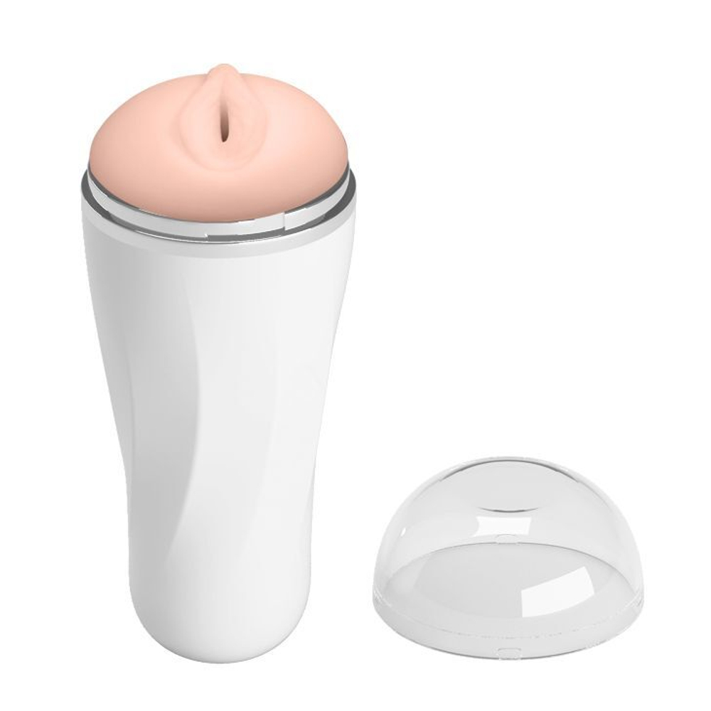 Телесный мастурбатор-вагина в колбе 30 Life-Like Vagina (Цвет: телесный)