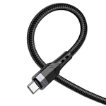 Кабель USB - TypeC BOROFONE BU35 (черный) 1м
