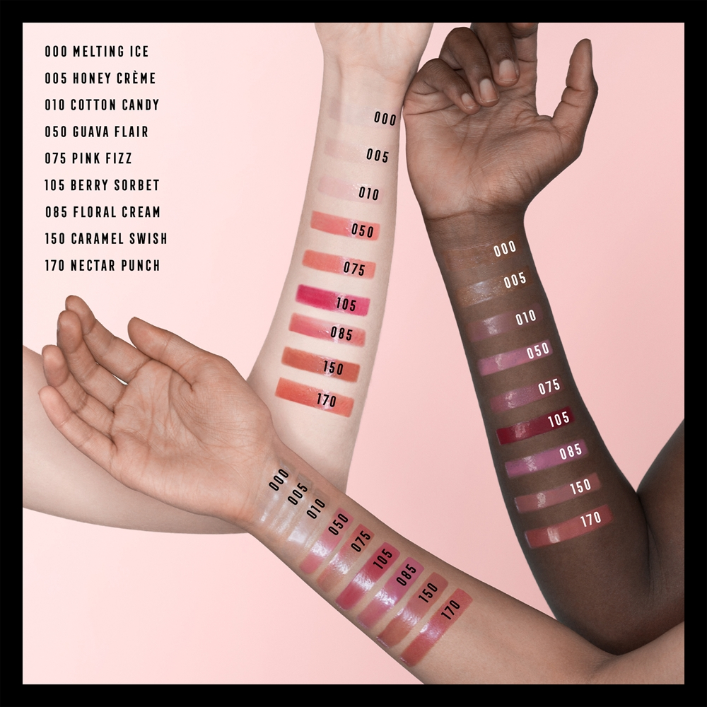 Max Factor 2000 Calorie Lip Glaze - Блеск для губ, придающий объем оттенок 105 Berry Sorbet, 4 ml