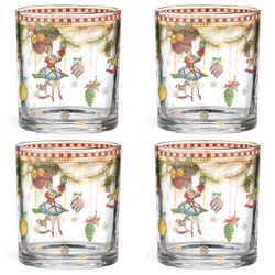 НАБОР СТАКАНОВ ИЗ 4-Х ШТ. "ЩЕЛКУНЧИК" 320 МЛ