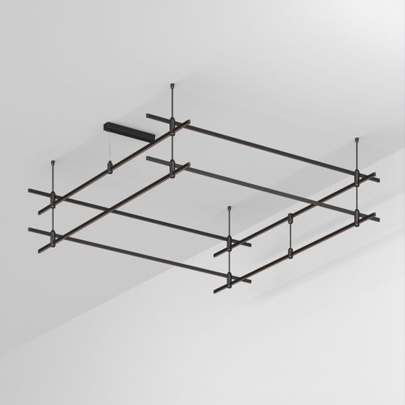 Шинопровод подвесной Arlight Art-Apriori-Quadrat-2-Rod-400-2000X2000 048550