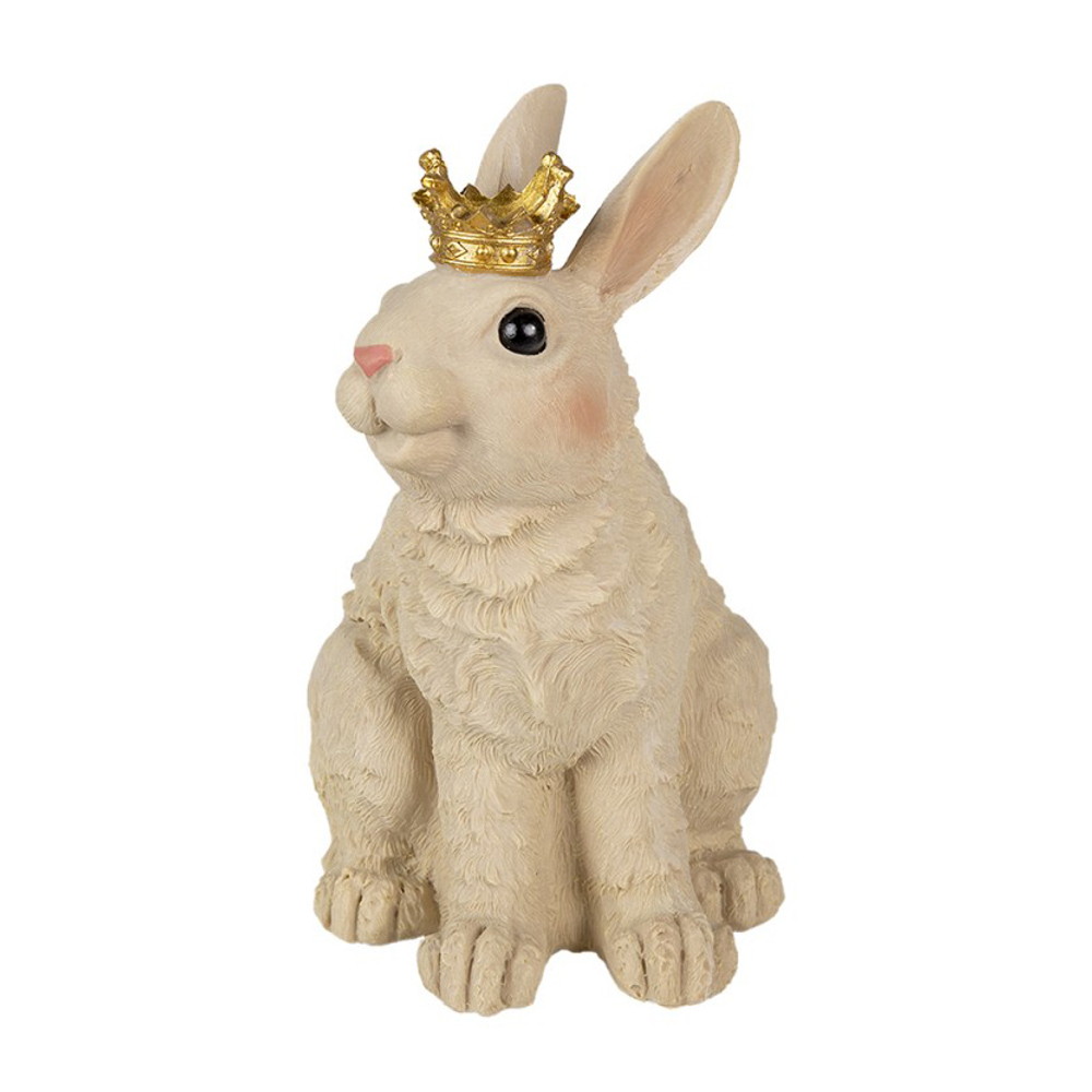 Декоративная фигура "Кролик в короне"