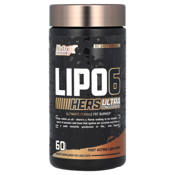 Nutrex Research Lipo-6 Hers Ultra Concentrate 60 капс , Жиросжигатель