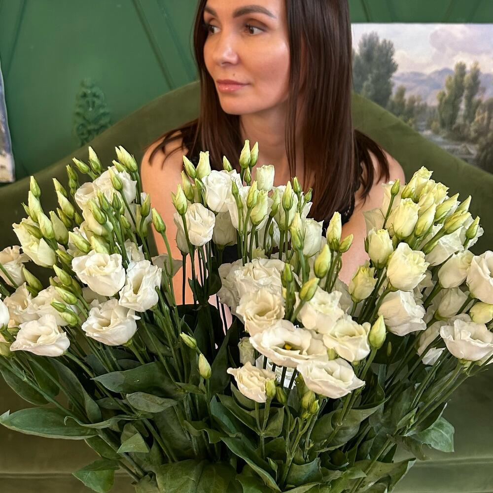 Монобукет Эустома
