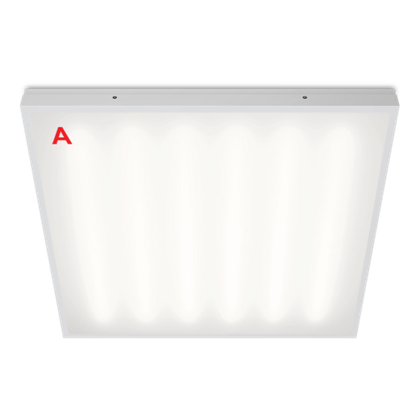 Светильник ЧИСТЫЙ ОФИС ДВО03-041 с БАП EM1 54Вт 5000К IP54 Матовый 6000лм 595х595х48мм WOLTA PRO