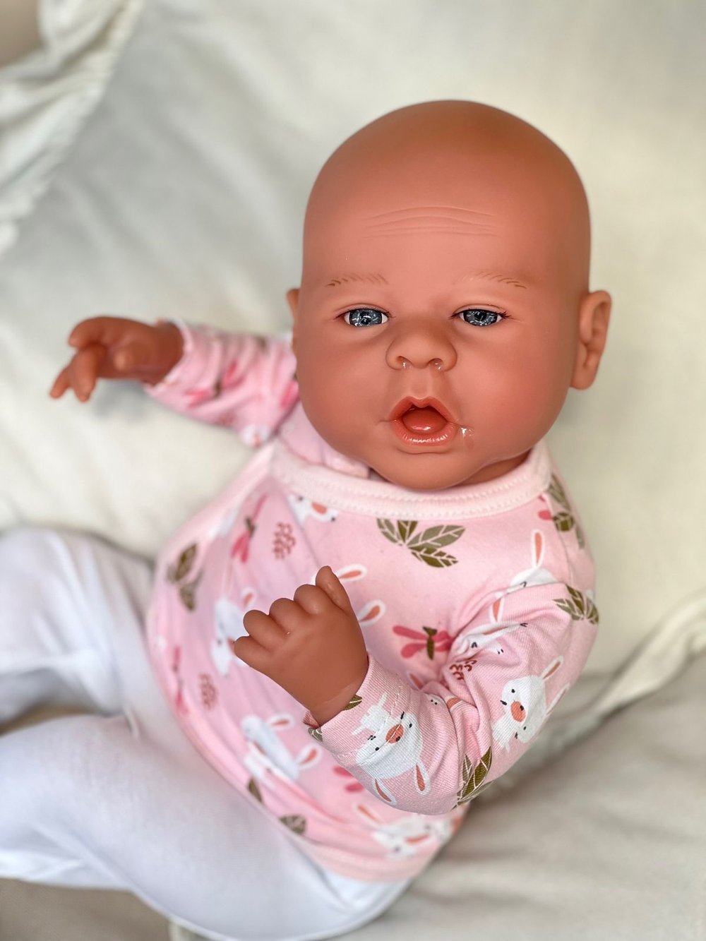 Кукла Реборн Marina and Pau 45cм Martina мягконабивная (M3138)