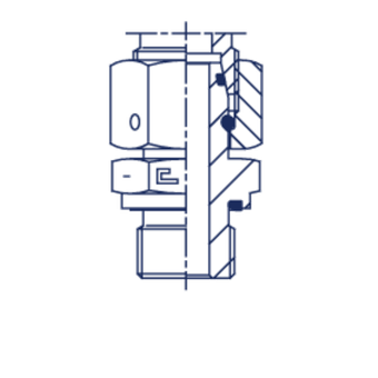 Штуцер FNE DL06 BSP 1/4