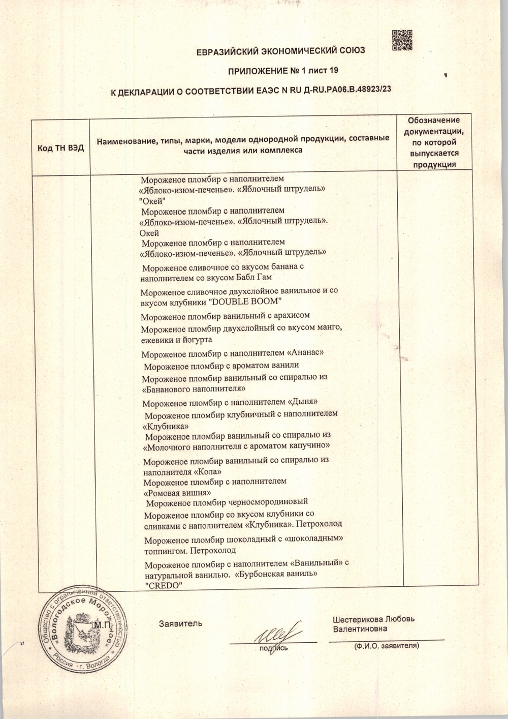 Мороженое Филевское пломбир 12% с фисташкой и кешью 2,2 кг