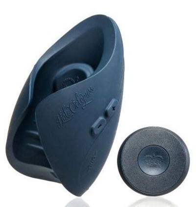 Синий инновационный мужской вибратор PULSE DUO (Цвет: синий)