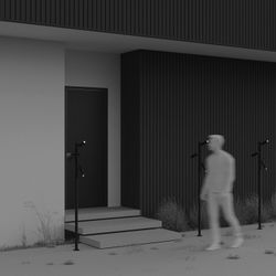 Наземный высокий светильник Maytoni Torq O494FL-L30B3K