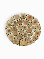 Подставка под горячее из натурального дерева 18 см. P18