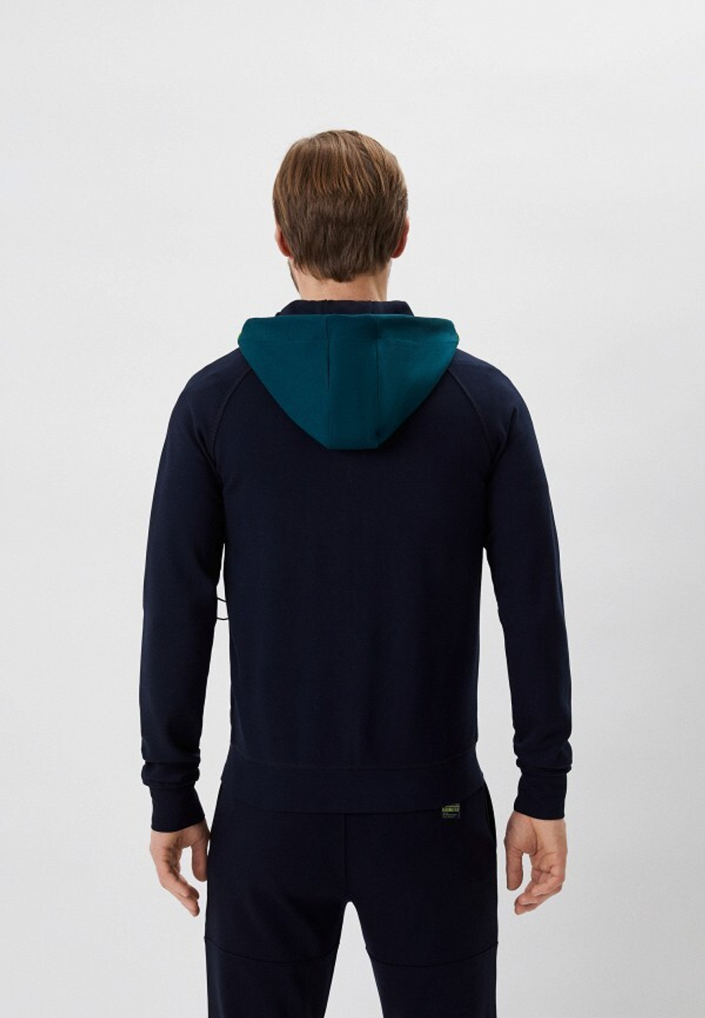 Костюм муж. AERONAUTICA 013 зеленый капюшон