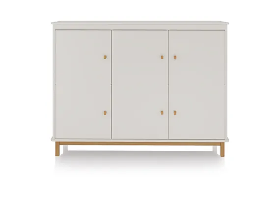 Шкаф Classic низкий (молочный)