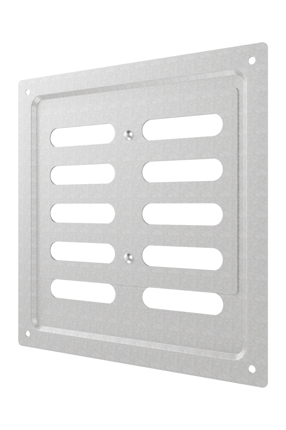 Решетка вентиляционная MER регулируемая 175х175 оцинк.сталь ERA