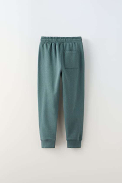 ZARA КОМПЛЕКТ ИЗ ТОЛСТОВКИ И БРЮК, ВЫЦВЕТШИЙ СИНИЙ