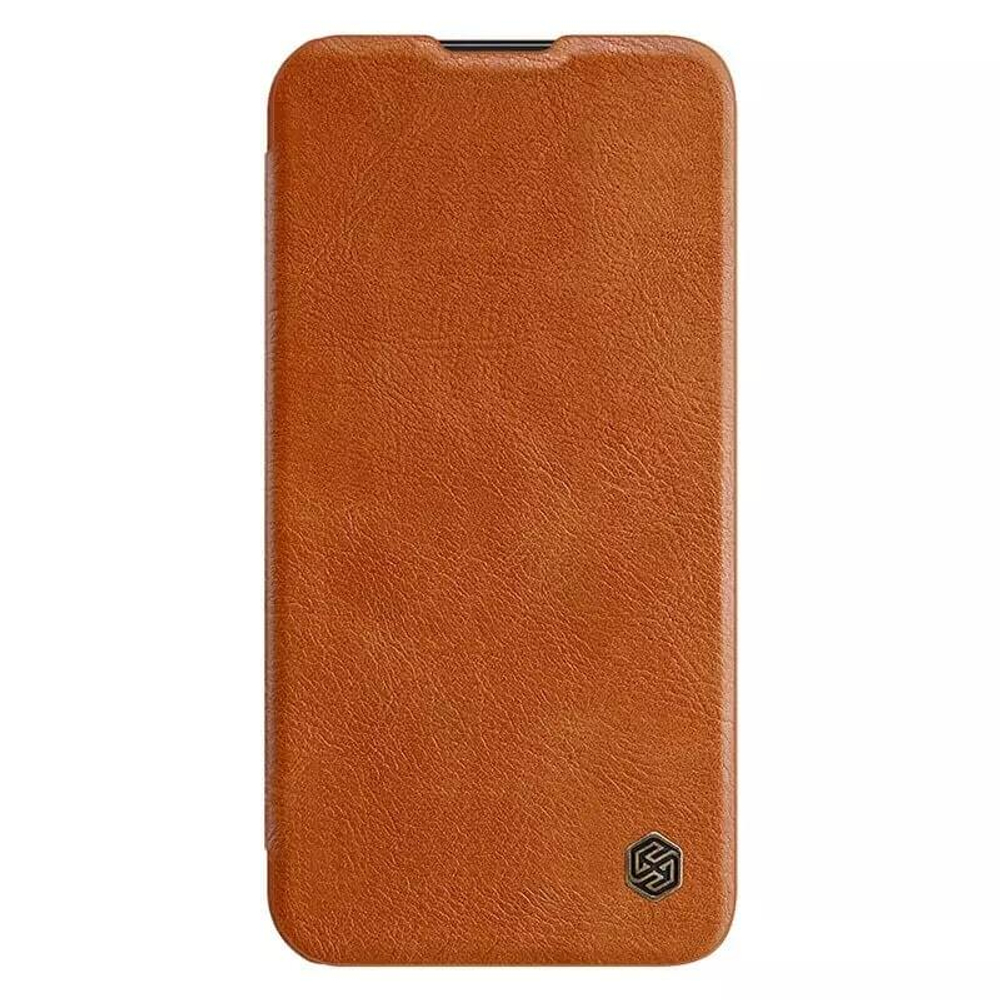 Кожаный чехол-книжка Nillkin Leather Qin Pro для Samsung Galaxy S23