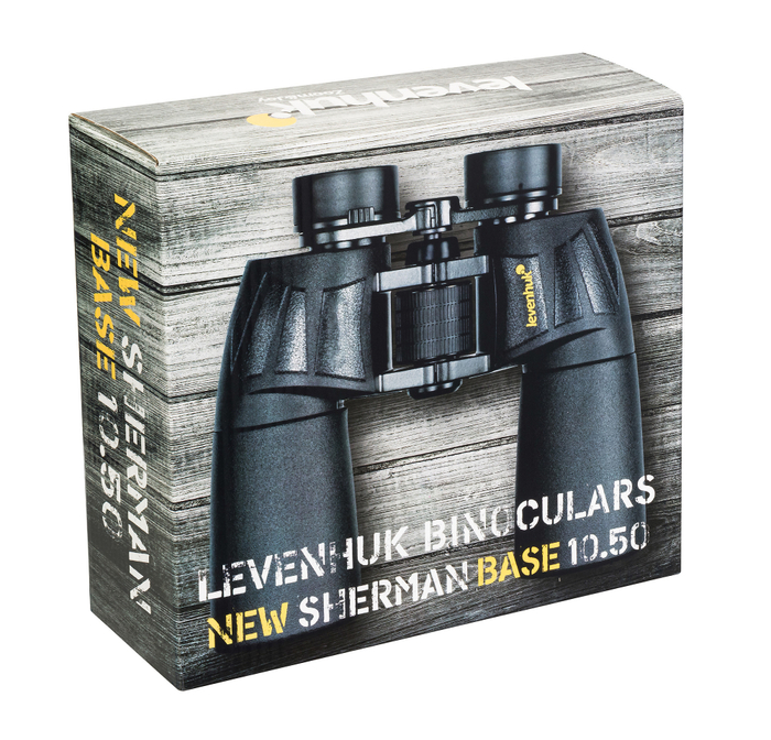 Бинокль Levenhuk New Sherman BASE 10x50