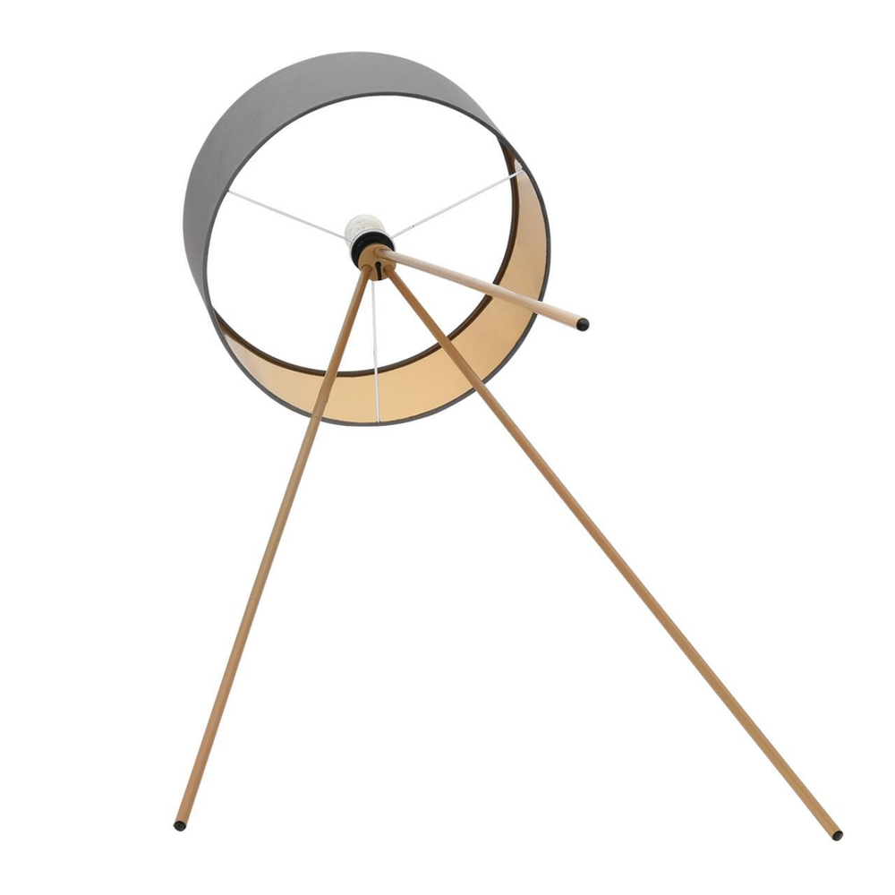 8075/1F NEOCLASSI LN25 368 золото/серый, металл/текстиль Торшер E27 1*60W 220V AVIOLA