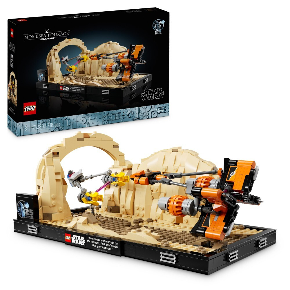 LEGO Star Wars - Диорама: Гонка гонщиков в Мос Эспа 75380 / артикул   75380  / GTIN 5702017584386