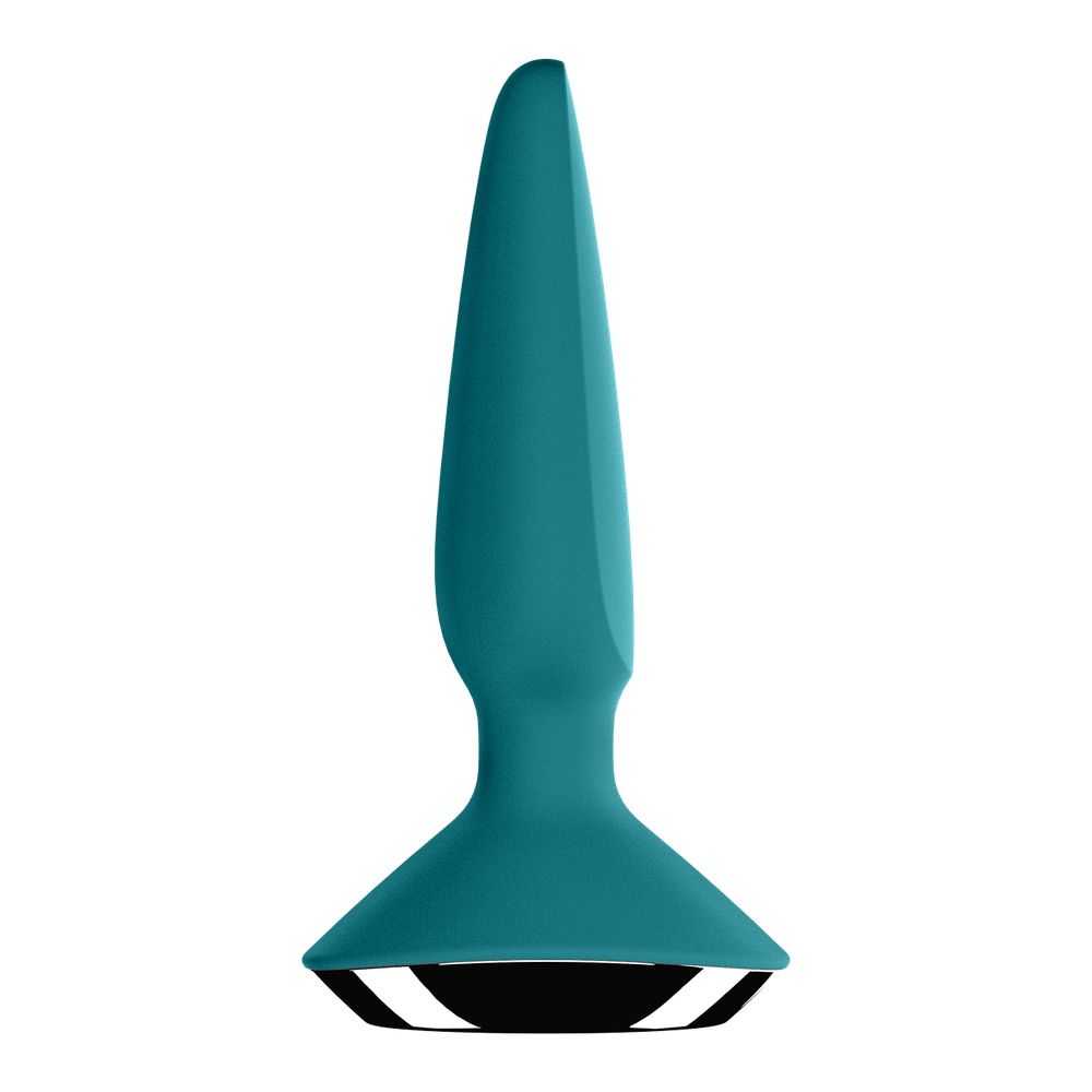 Анальная пробка Satisfyer Plug-ilicious 1 зеленая