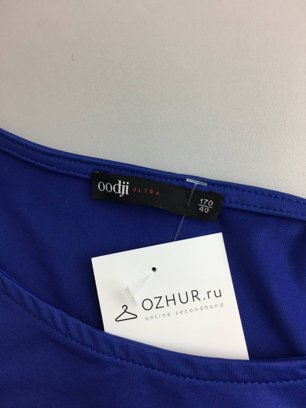 Платье Oodji голубое 40 размер